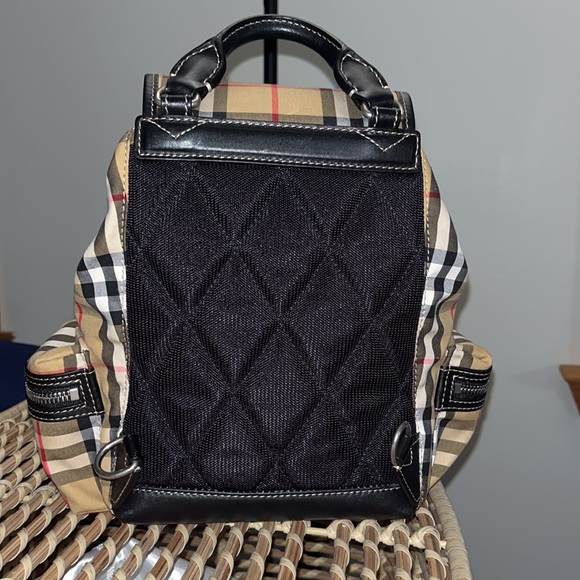 Burberry Rucksack Checked Backpack - Picture 6 of 13